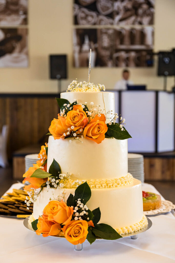 Hochzeitstorte im Gasthaus Schrätzenstaller in Hettenshausen