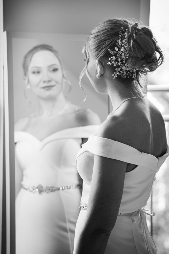 Kathaarinas Friseure Rohrbach haben das Brautstyling von unserer Braut Julie gemacht.