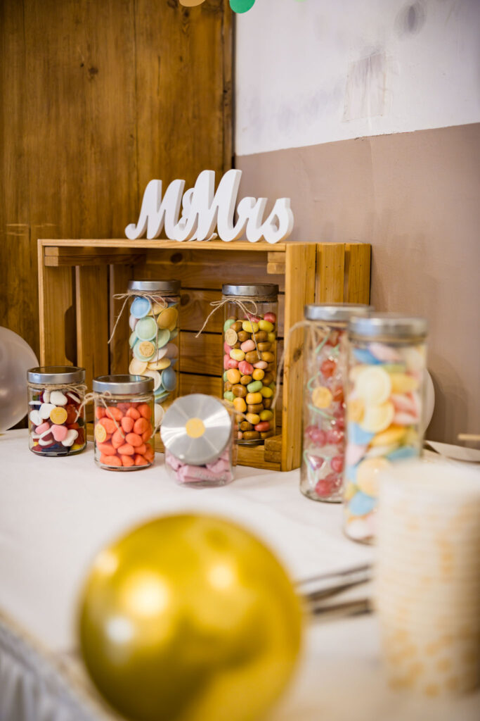 Die Candy Bar – süßer Treffpunkt für alle Gäste.
