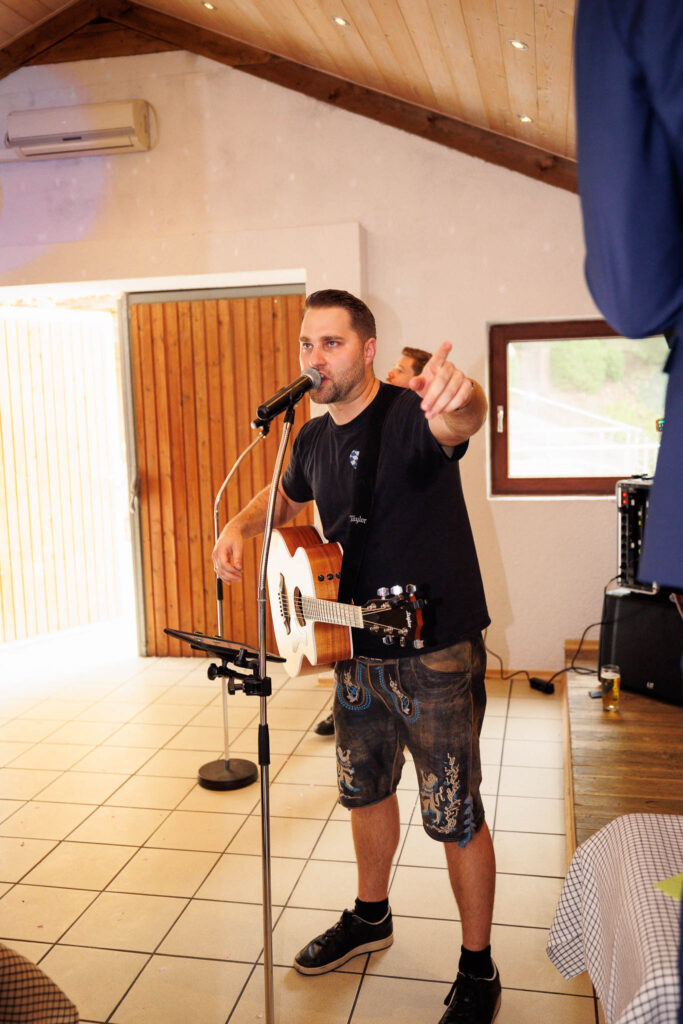 Brautverziehen ein echtes Highlight mit der Band Band Bavarian Connection.