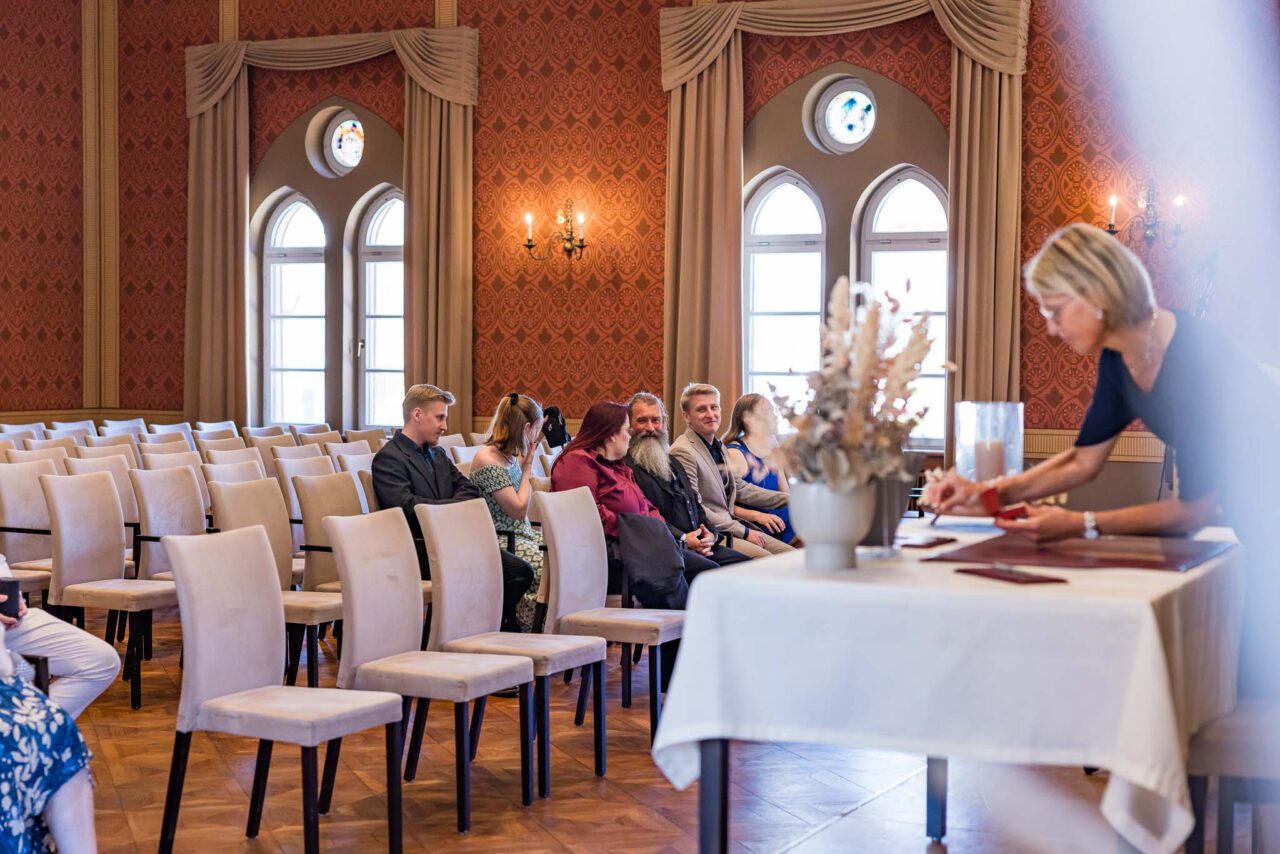 Standesamtliche Trauung im Standesamt Pfaffenhofen im Festsaal