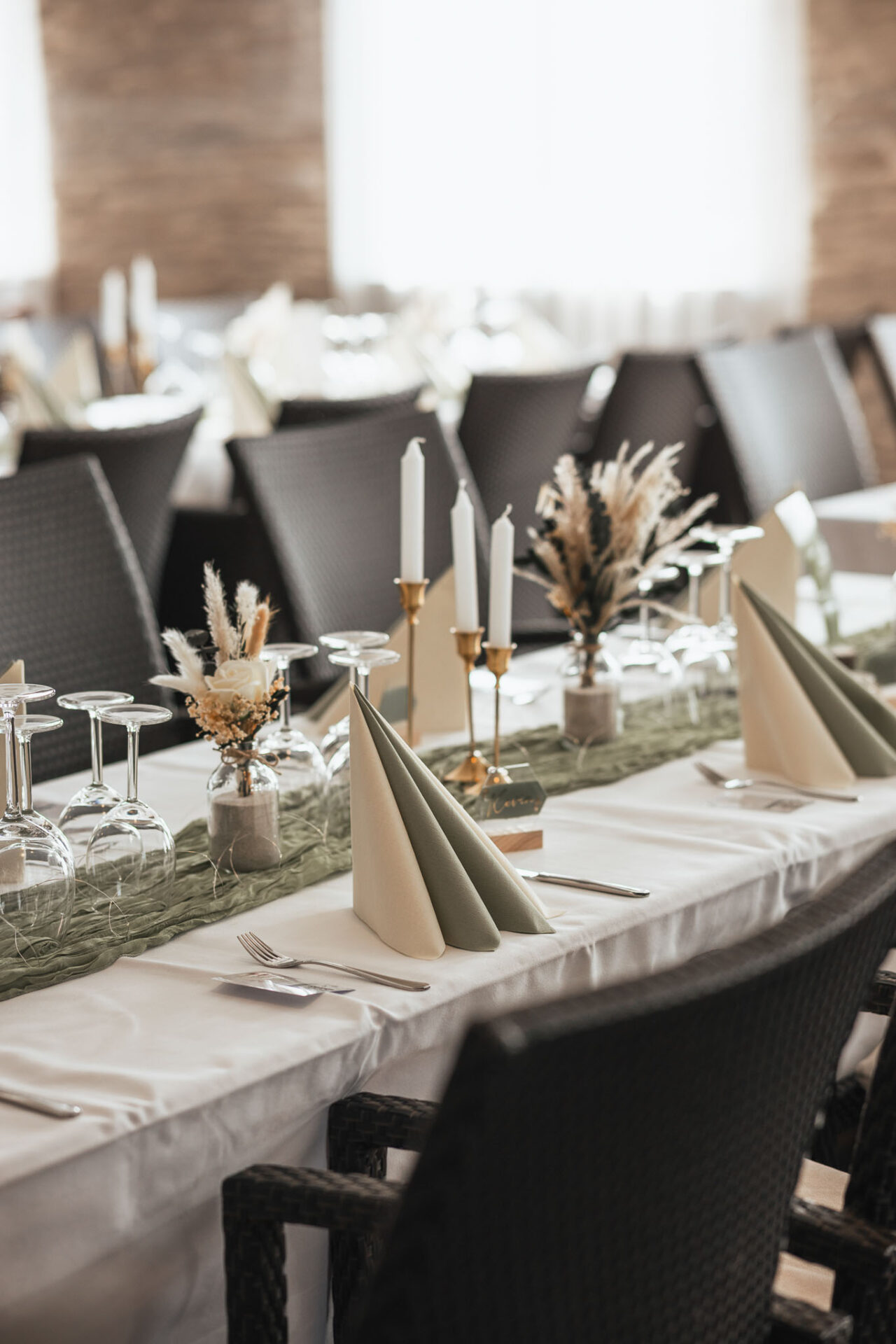 Rockermeier Geisenfeld Hochzeit Tischdekoration Spiegelsaal