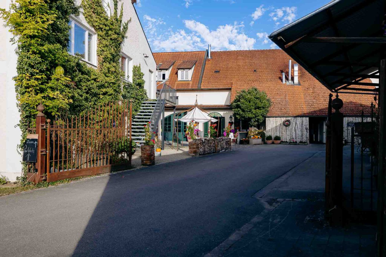 Zufahrt zum Rockermeier in Geisenfeld