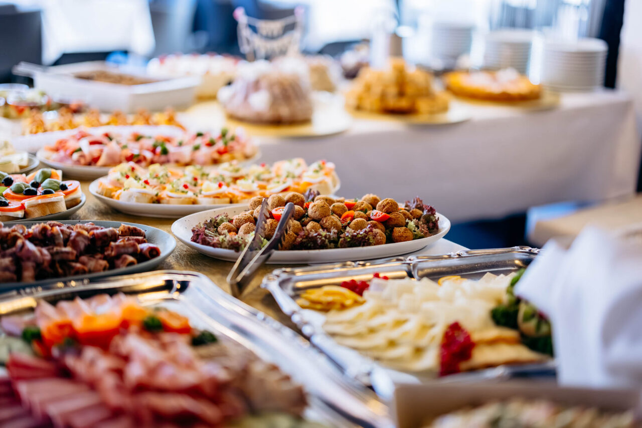 Hochzeit Vorspeisenbuffet im Landgasthof Rockermeier