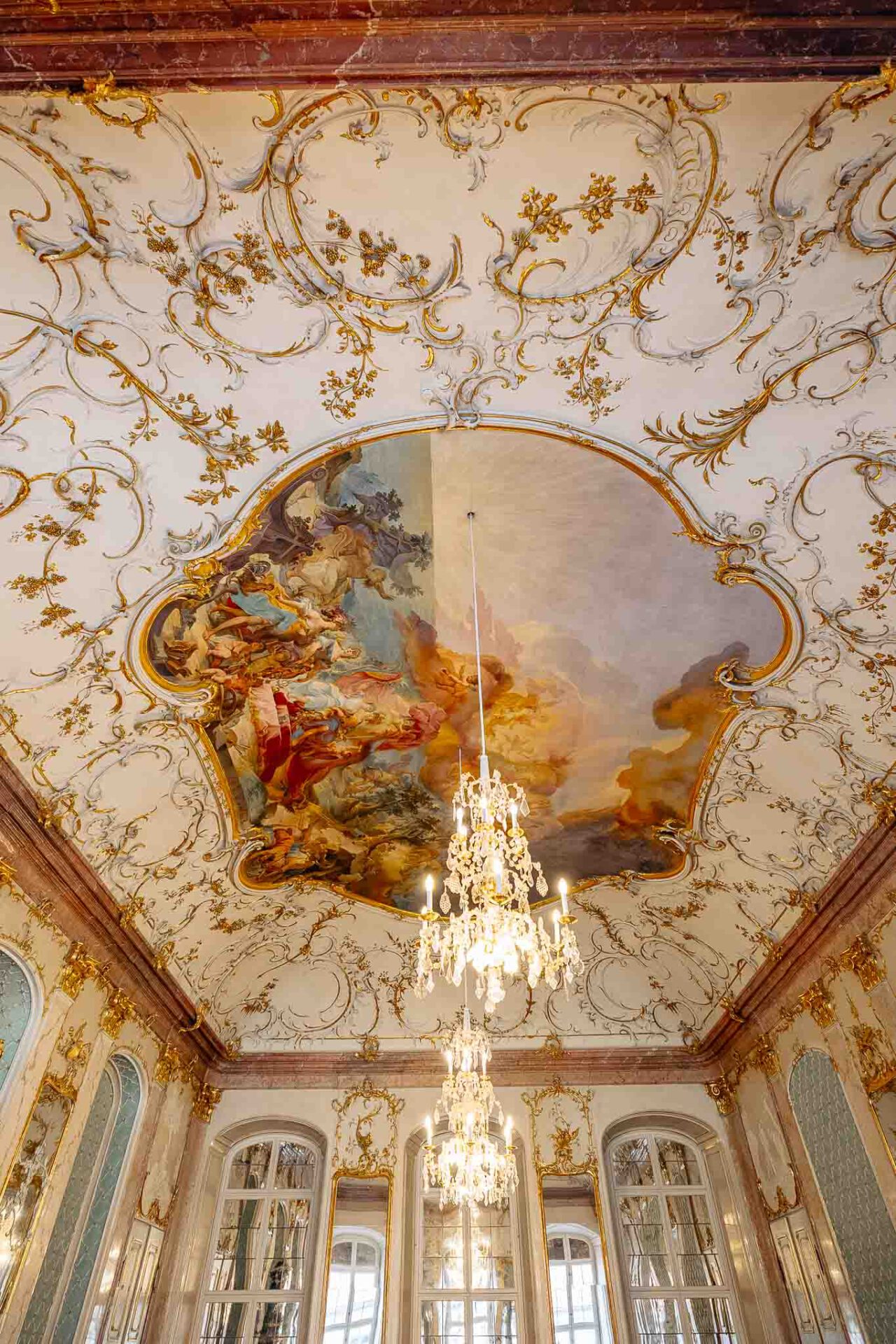 Deckenmalerei im Standesamt Eichstätt Festsaal