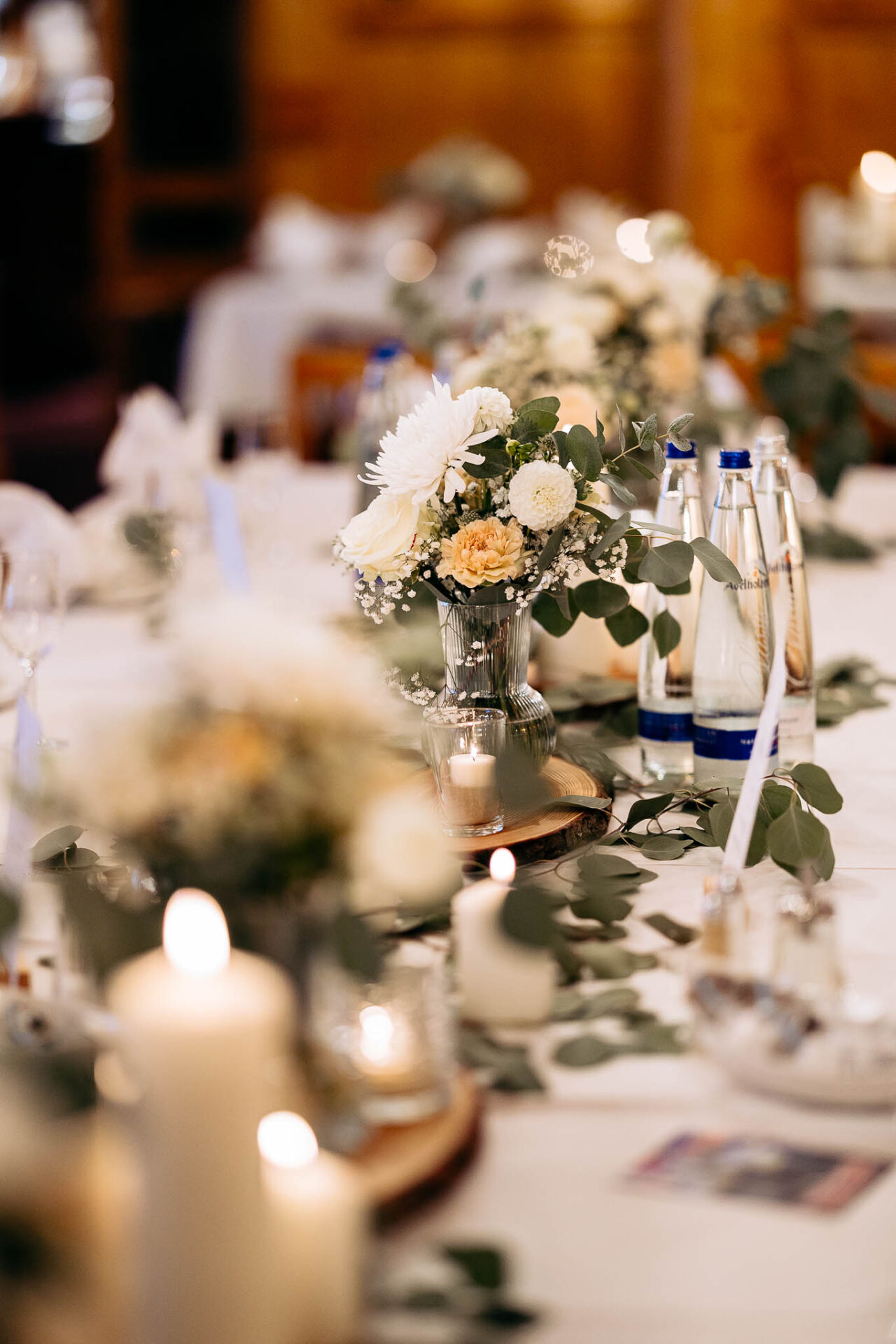 Detailaufnahme der Floristik im Gasthast Fuchswirt Allershausen