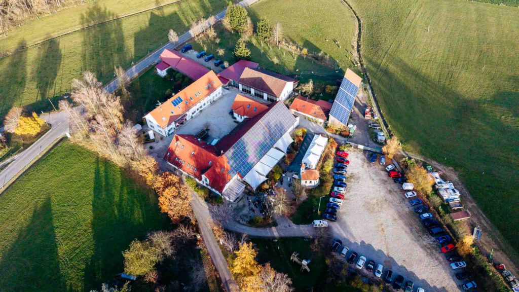 Maiers Hofstubn Luftaufnahme