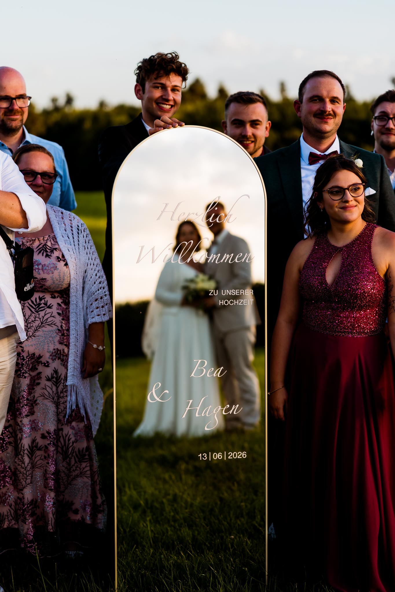 Wedding Mirror Hochzeitsbild